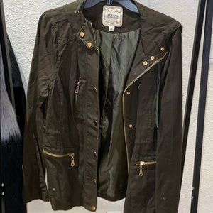 Olive green utility Jacket